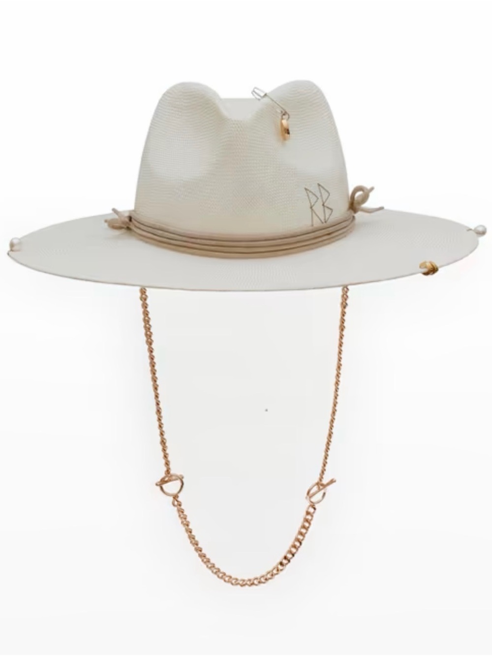 Ruslan Baginskiy Fedora hat with Chain, S